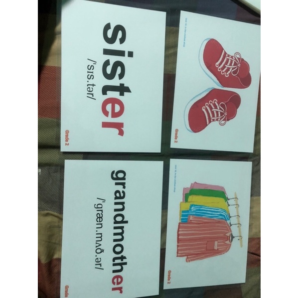 flashcard lớp 2 bgd mới