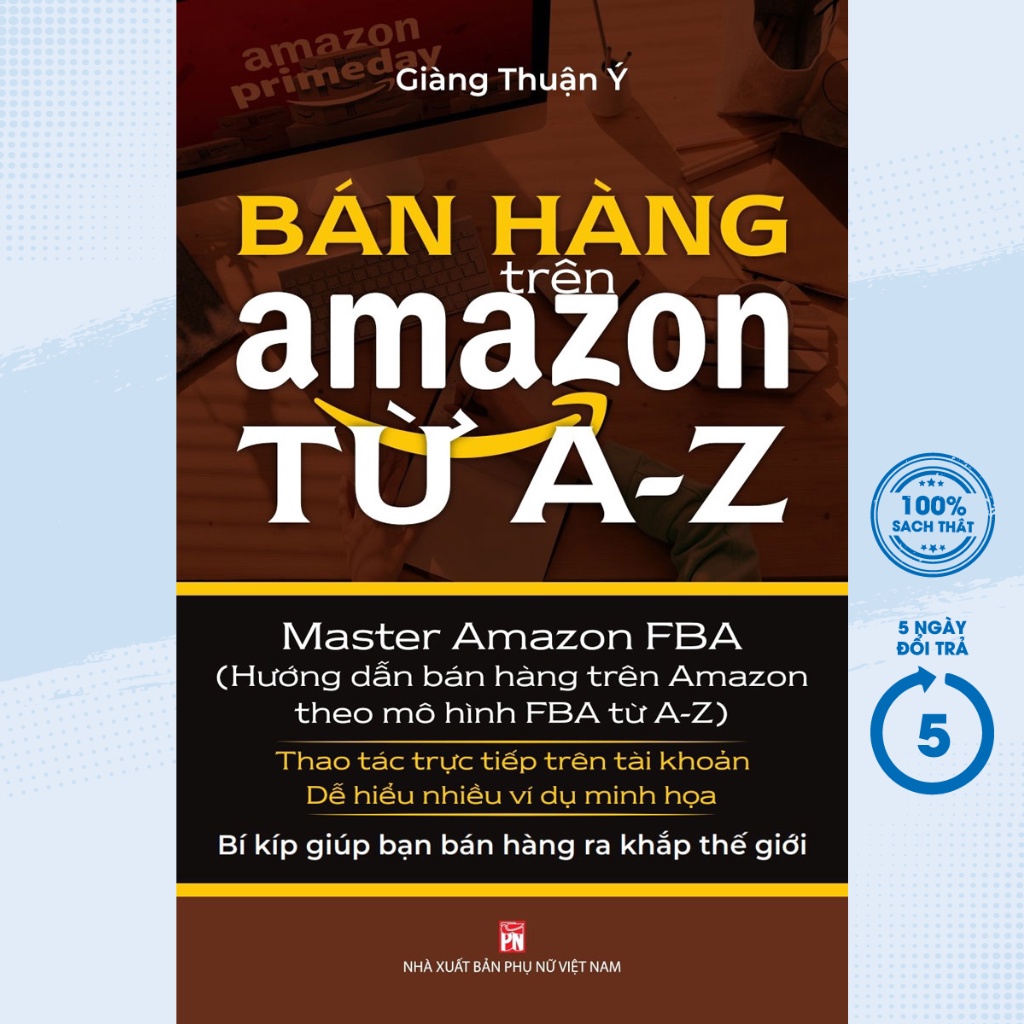 Sách - Bán Hàng Trên Amazon Từ A - Z - PNU