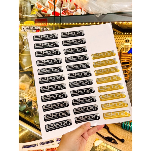 Tem Esp+ Nổi Crom 2022 đủ màu cực đẹp ✌