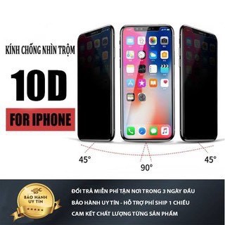 [SIÊU RẺ] Kính Cường Lực IPhone Chống Nhìn Trộm Full Màn Đủ Các Dòng