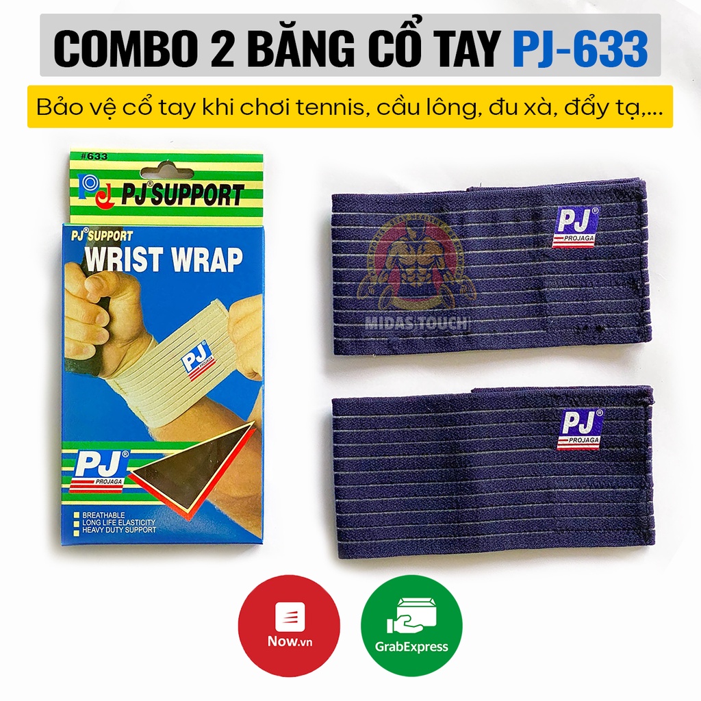 Combo 2 Băng quấn bảo vệ cổ tay PJ 633