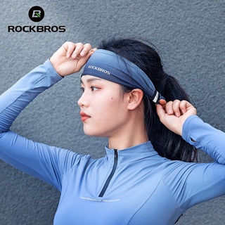Rockbros Băng Đô Thể Thao Co Giãn Thấm Hút Mồ Hôi Cho Nam Và Nữ