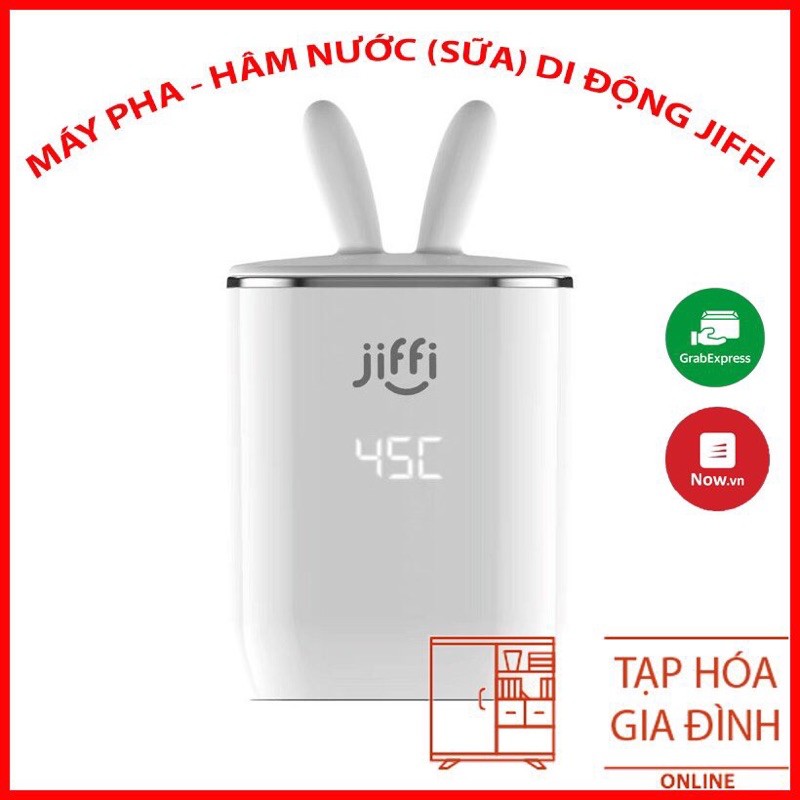 Máy hâm sữa(nước) JIFFI di động bảo hành 6 tháng