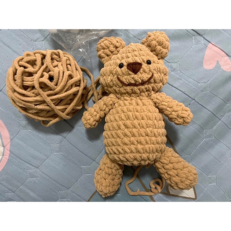 Gấu Bông Len Tự Đan DIY Handmade
