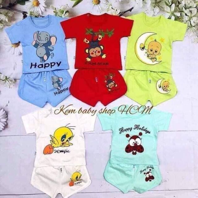 Compo 10 bộ cộc cho bé