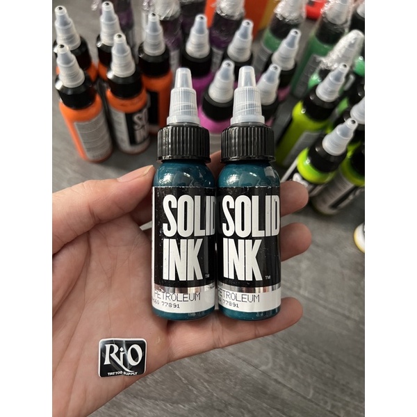 Mực xăm solid ink Ptroleum chính hãng usa