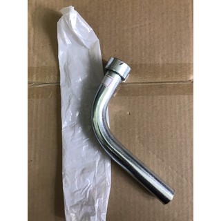 Cổ pô xe Dream ngắn mạ