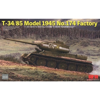 Mô hình xe tăng rfm 1/35 t34-85 model 1945