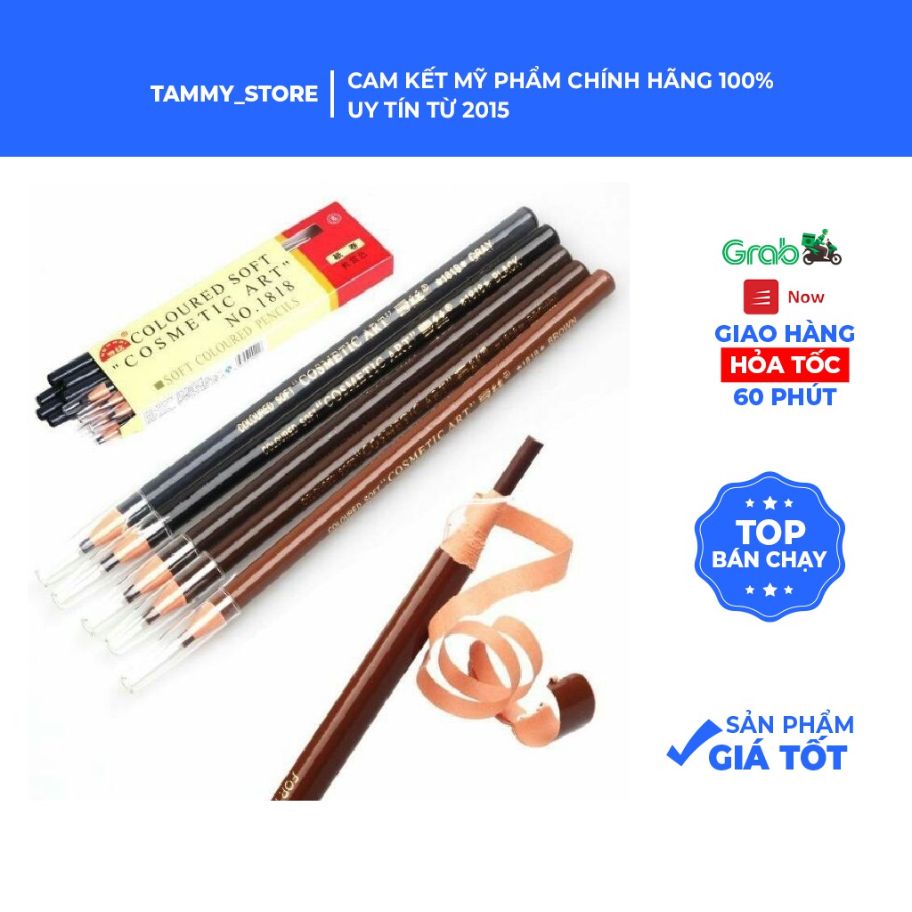 Chì xé kẻ chân mày đủ màu