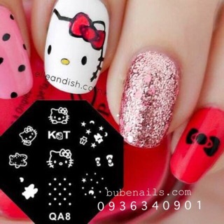 Bảng in móng stamping nail qa7,8,9,10,11,12