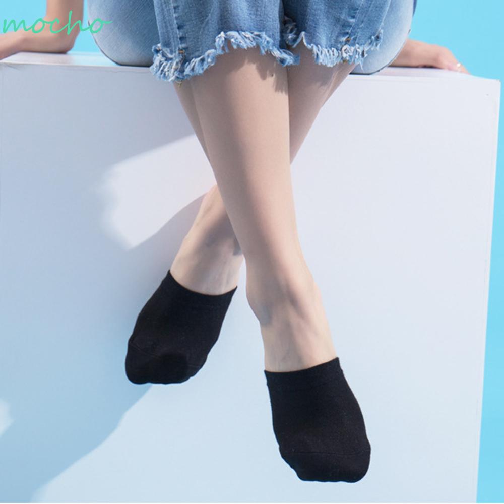 Tất mang nửa bàn chân trước vải cotton mỏng chống trượt