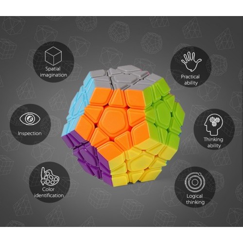 Đồ Chơi Rubik Moyu Meilong Megaminx Biến Thể 12 Mặt - Rubik Moyu Megaminx Phát Triển IQ