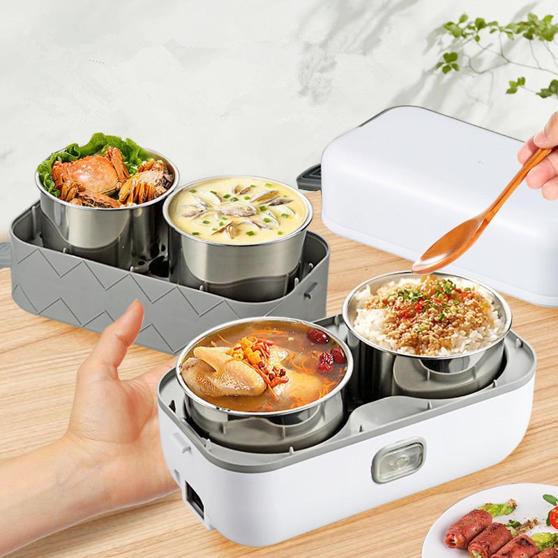 Cà mèn ❤️FREESHIP❤️ Cặp lồng ủ cơm 3 tầng inox cắm điện Star