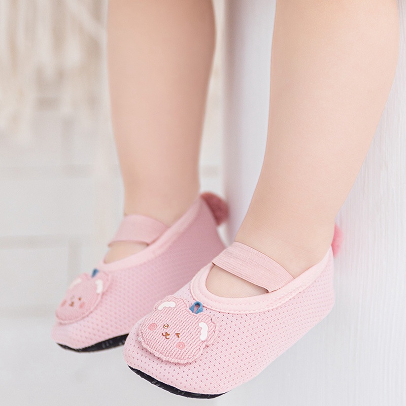 Giày dạng vớ thoáng khí dễ thương chống trượt cho bé sơ sinh