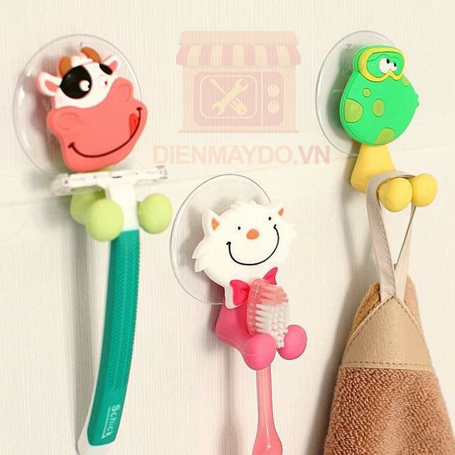 Dụng Cụ Kẹp Bàn Chải Hình Thú Siêu Hot