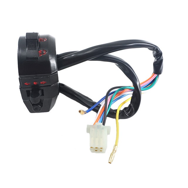 Bộ cùm công tắc Sói  thép sơn tĩnh điện độ Harley Cafe Racer Chopper Bobber CG125 SU GN125 Win Honda Yamaha