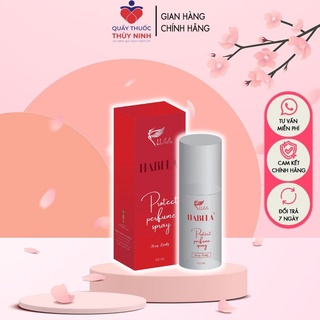 Nước Hoa Vùng Kín HaBeLa Màu Đỏ Huyền Bí, Gợi Cảm Dạng Xịt 40ml - Lưu Hương 24h Chuẩn Pháp