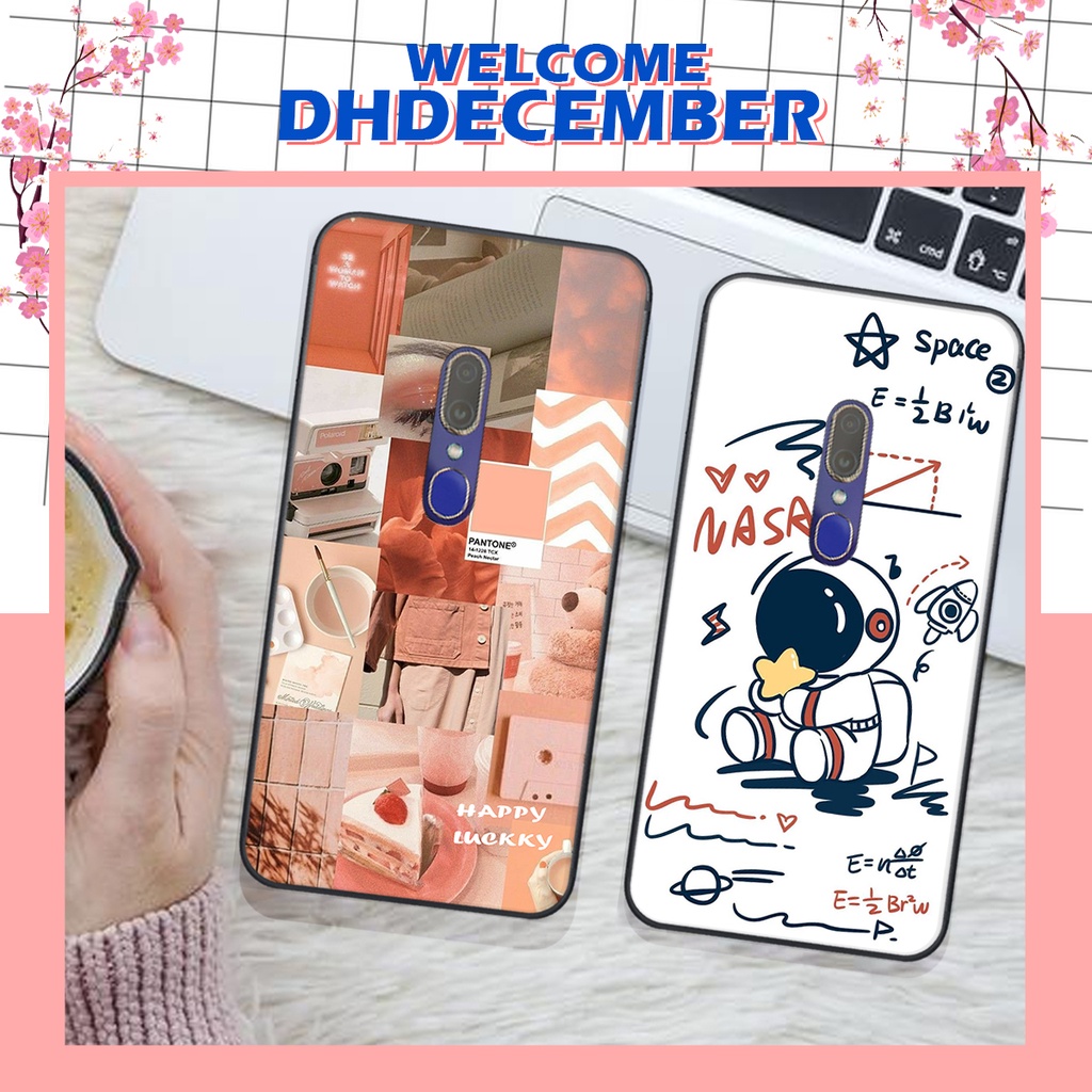 Ốp lưng Oppo F11 in hình nice ,good luck happy ốp xinh viền dẻo đẹp chất