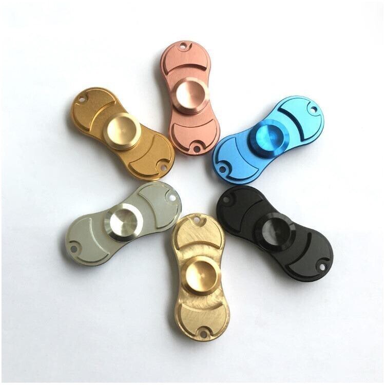 Con quay Fidget Spinner 2 cánh nhôm cực đẹp - xã strees