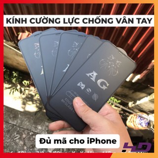 Kính Cường Lực Chống Vân Tay AG cho iPhone