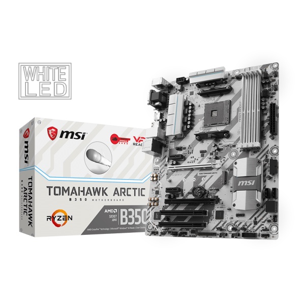 Mainboard MSI B350 Tomahawk Arctic cũ