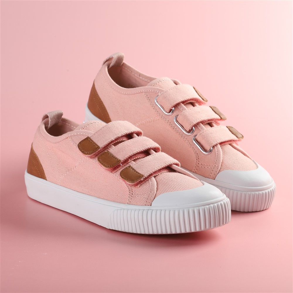 Giày Sneaker Chính Hãng Dincox/Coxshoes Dán Quai GE01 Pink