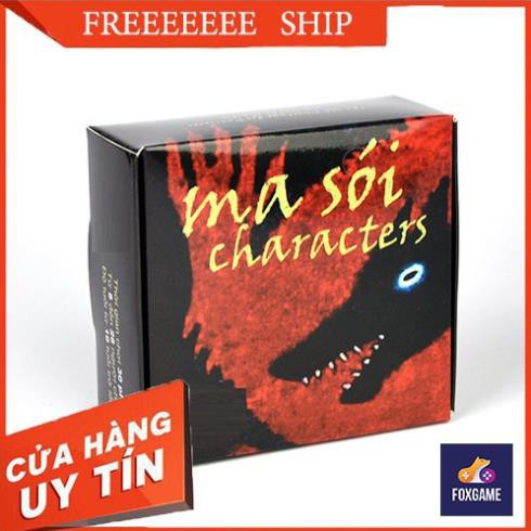 CAMLAC Board Game Bài Ma Sói Character Việt Hóa 84 Lá Bài Chất Lượng Cao MHB1