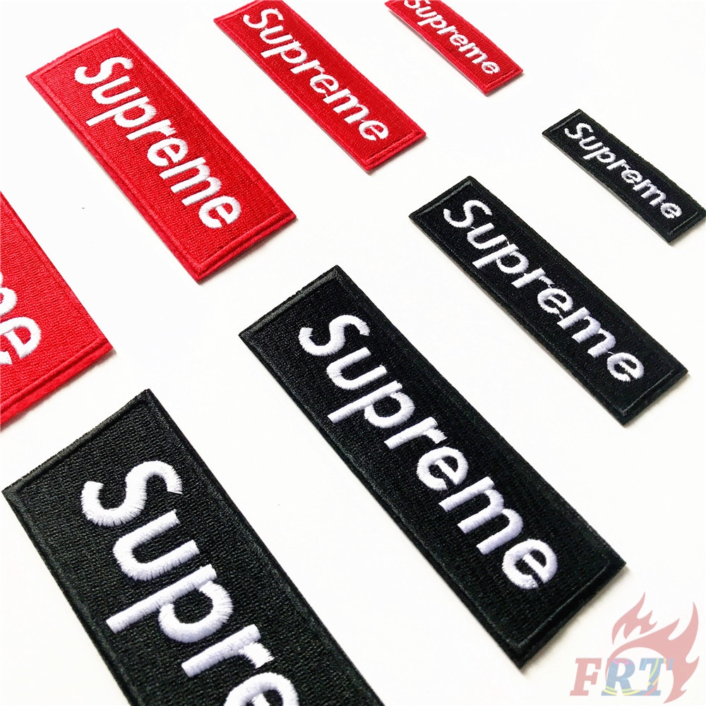 1 Huy Hiệu Thêu Chữ Supreme 2.4.2