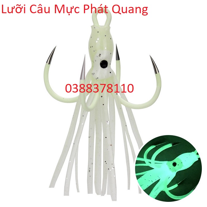 Lưỡi Câu Mực Phát Quang