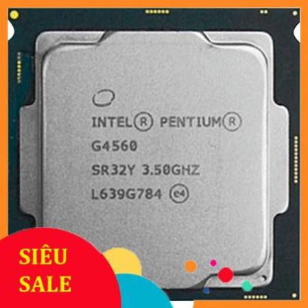 Bộ xử lý Intel® Pentium® G4560 (3M bộ nhớ đệm, 3,50 GHz