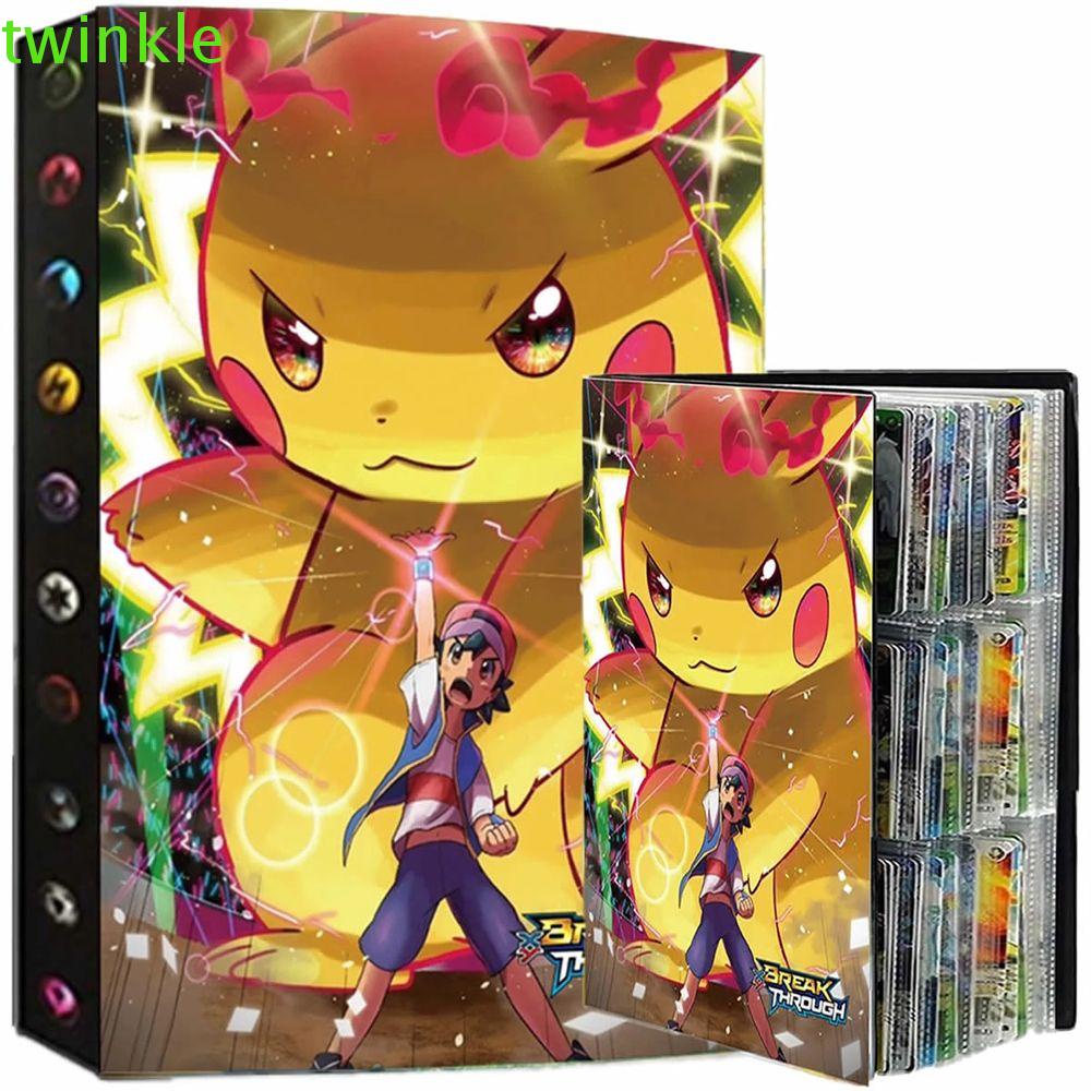 Sổ sưu tầm thẻ bài Pokemon đựng được 432 thẻ với tờ đựng 9 ngăn