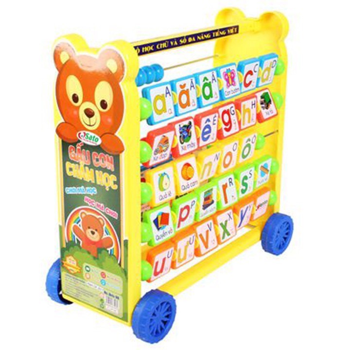 Đồ Chơi Bảng Học Chữ Số Đa Năng 8 Trong 1 An Toàn Cho Bé