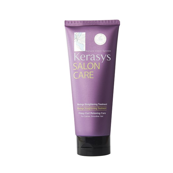 Kem hấp tóc Kerasys Salon Care Moringa Straightening-Tím 200ml