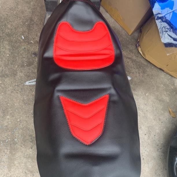 Vỏ Yên Độ Thêu Cao Cấp Dáng Yên Solo 2 Tầng - Lắp cho wave, Ex,...