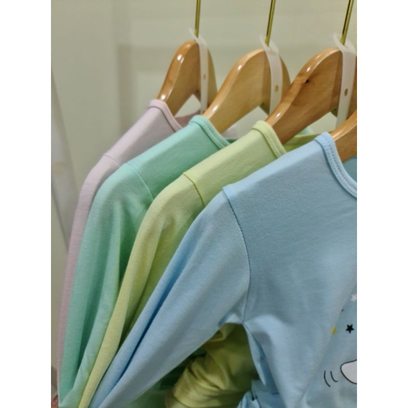 Bộ Dài Tay Sơ Sinh Thun Lạnh PT - Kids Đẹp Cho Bé