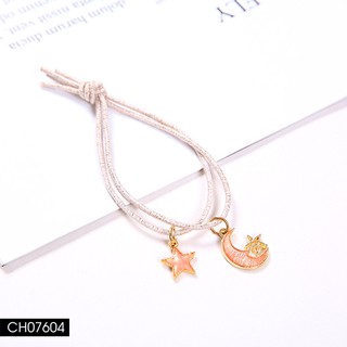 CH076 Cộc tóc CHARM Hàn Quốc - BST Goodnight - Moon Galaxy