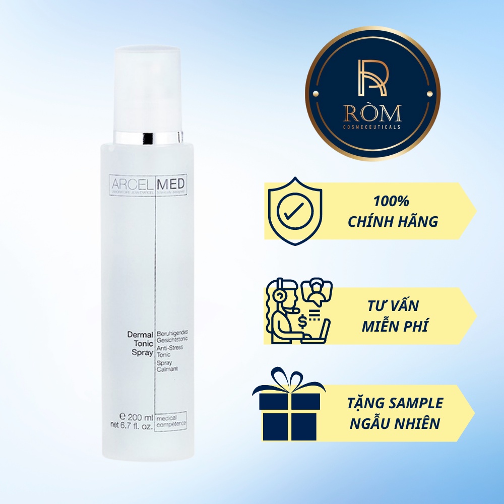 Xịt Khoáng Giúp Làm Dịu Da Dermal Tonic Spray