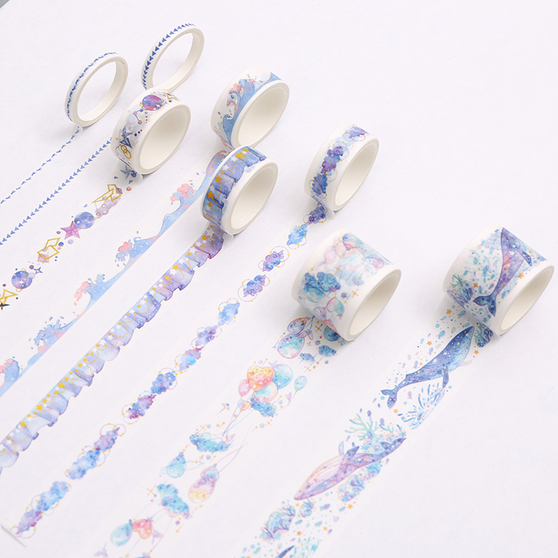 Băng dán in họa tiết dùng cho trang trí cổ điển xinh xắn