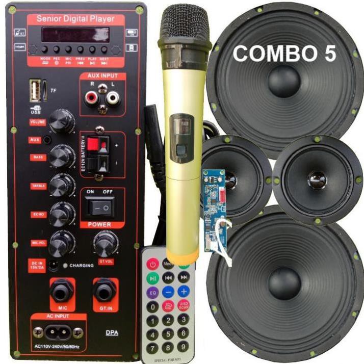 Mạch loa kéo 2 tấc đôi HA8622 nguồn xung