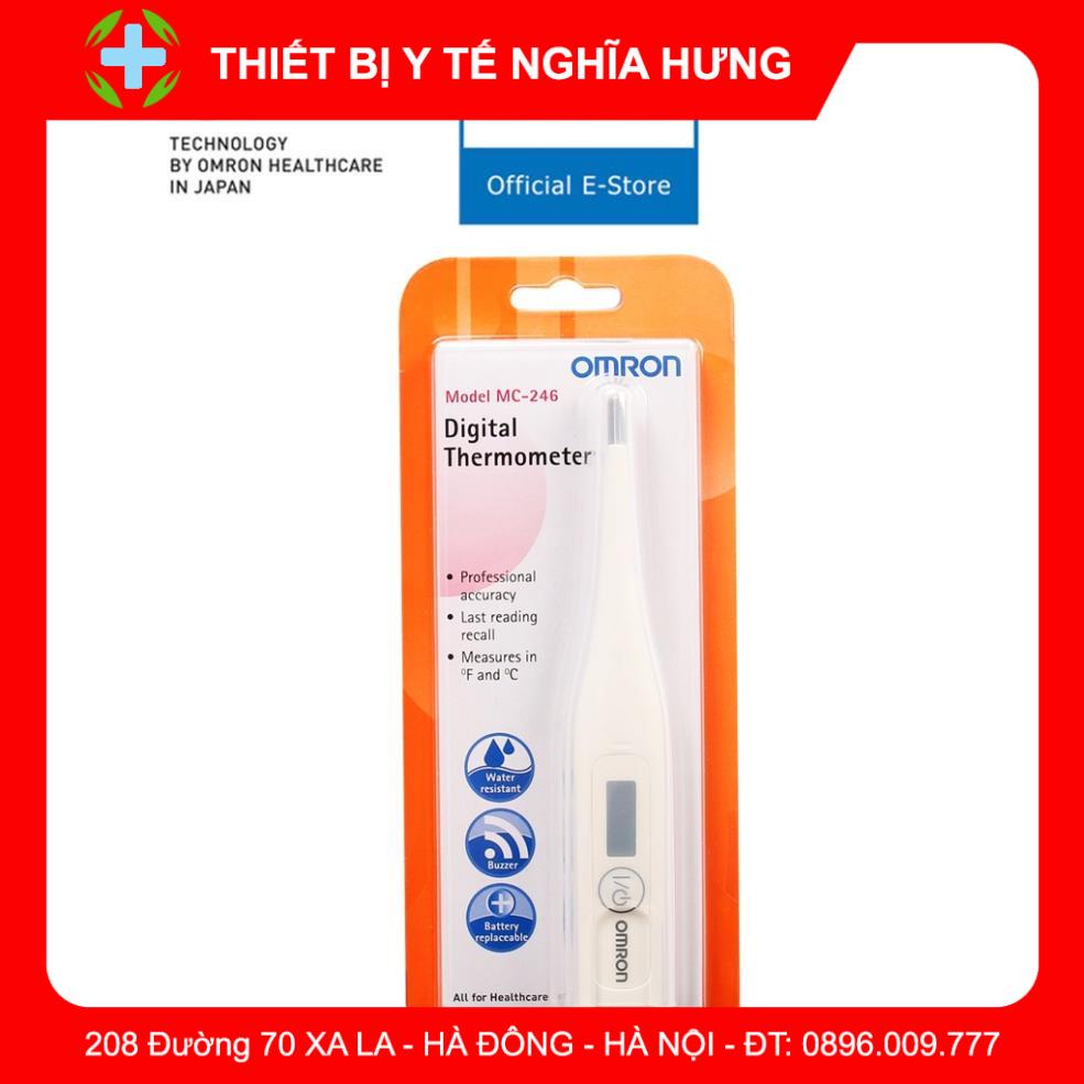 Hàng Chính Hãng Nhật Bản | Nhiệt kế điện tử OMRON MC-246 - Đo nhanh , chính xác