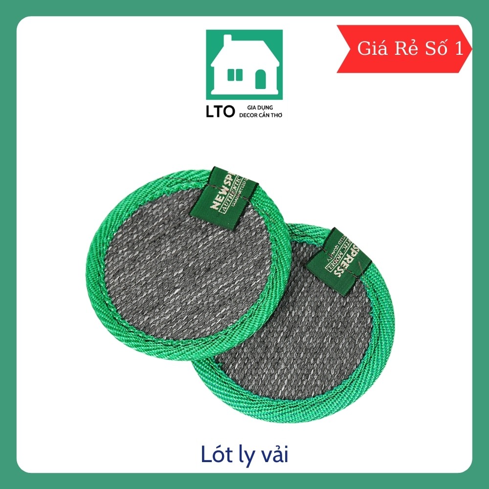 Lót Ly Siêu Thấm Lót Cốc Tiện Dụng Lúa Trà Ôn