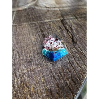 Keycap resin bàn phím cơ SA R1 thuyền buồm trắng