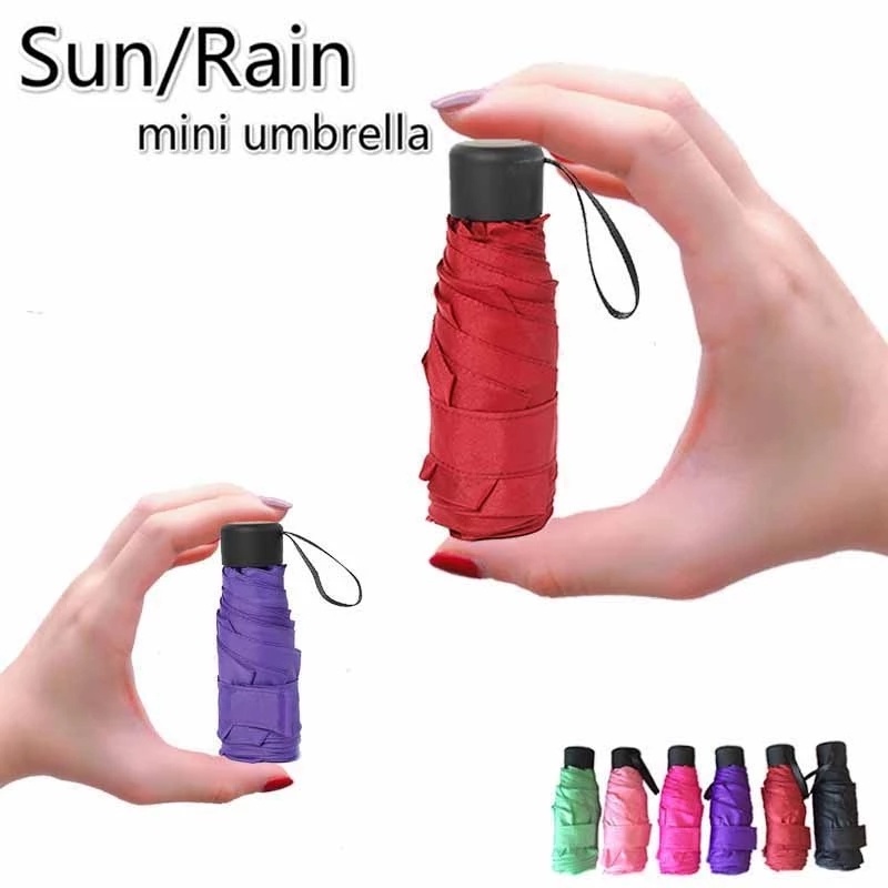 Dù Gấp Mini Chống Tia UV Thiết Kế Nhỏ Gọn Tiện Dụng