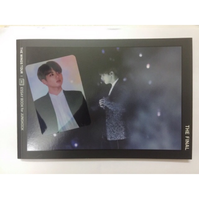 Essay book BTS The Wings Tour The Final