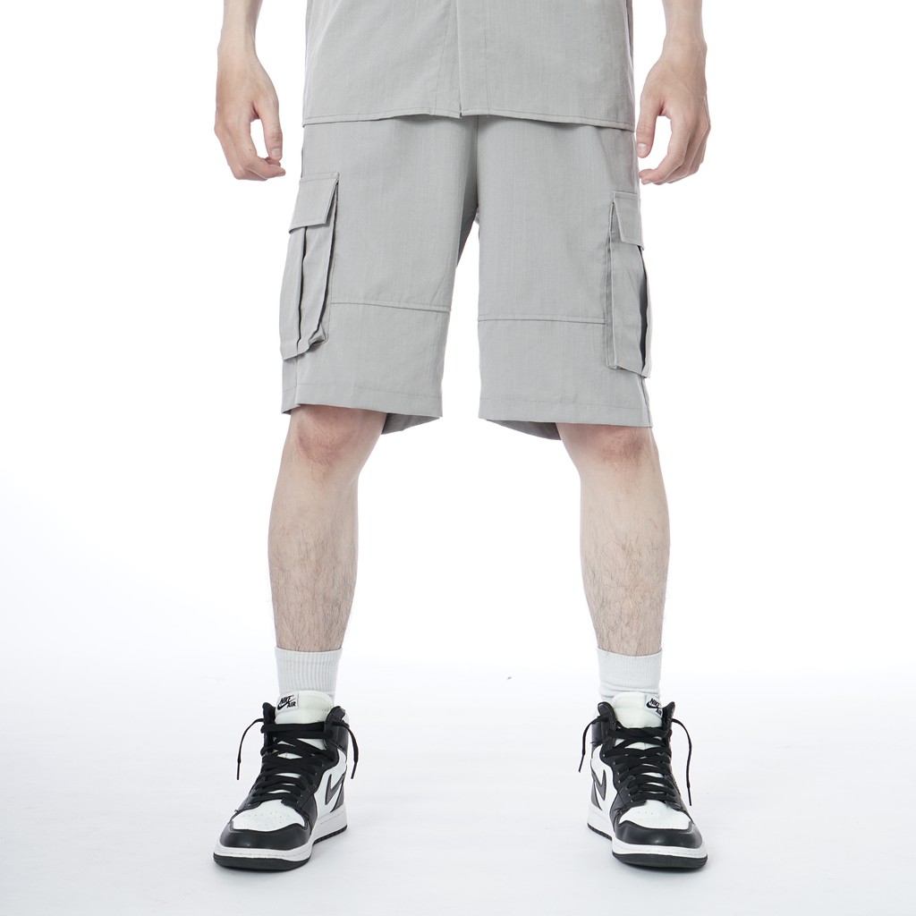 Quần Short Đùi Túi Hộp unisex N7 Basic nam nữ oversize phong cách Hàn Quốc Ulzzang | BigBuy360 - bigbuy360.vn