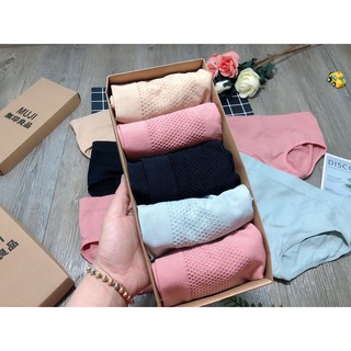 Hộp 5quần muji y tế kháng khuẩn nhật