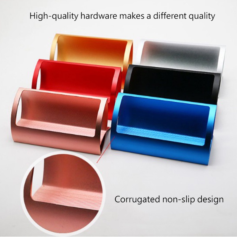 Hộp Đựng Danh Thiếp 30-50 Tờ Để Bàn Bằng Hợp Kim