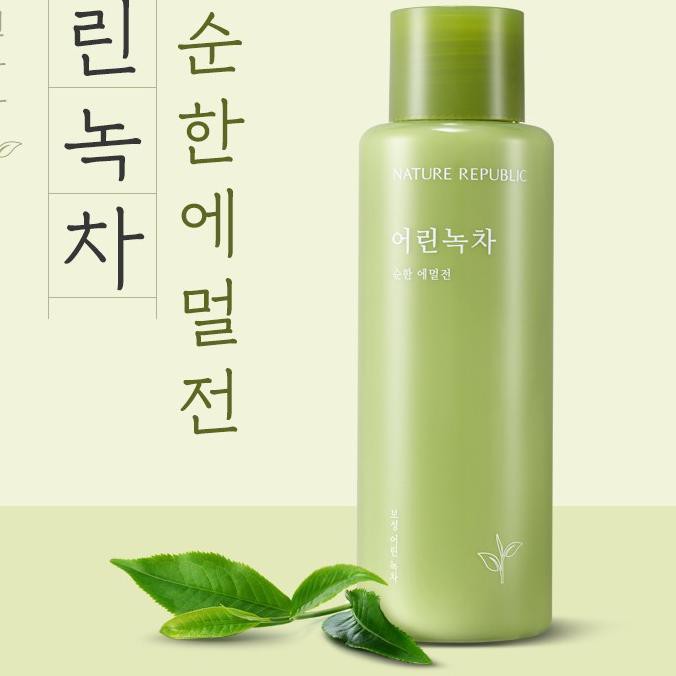 Nature Republic (Hàng Mới Về) Sữa Dưỡng Da Tinh Chất Trà Xanh Tự Nhiên