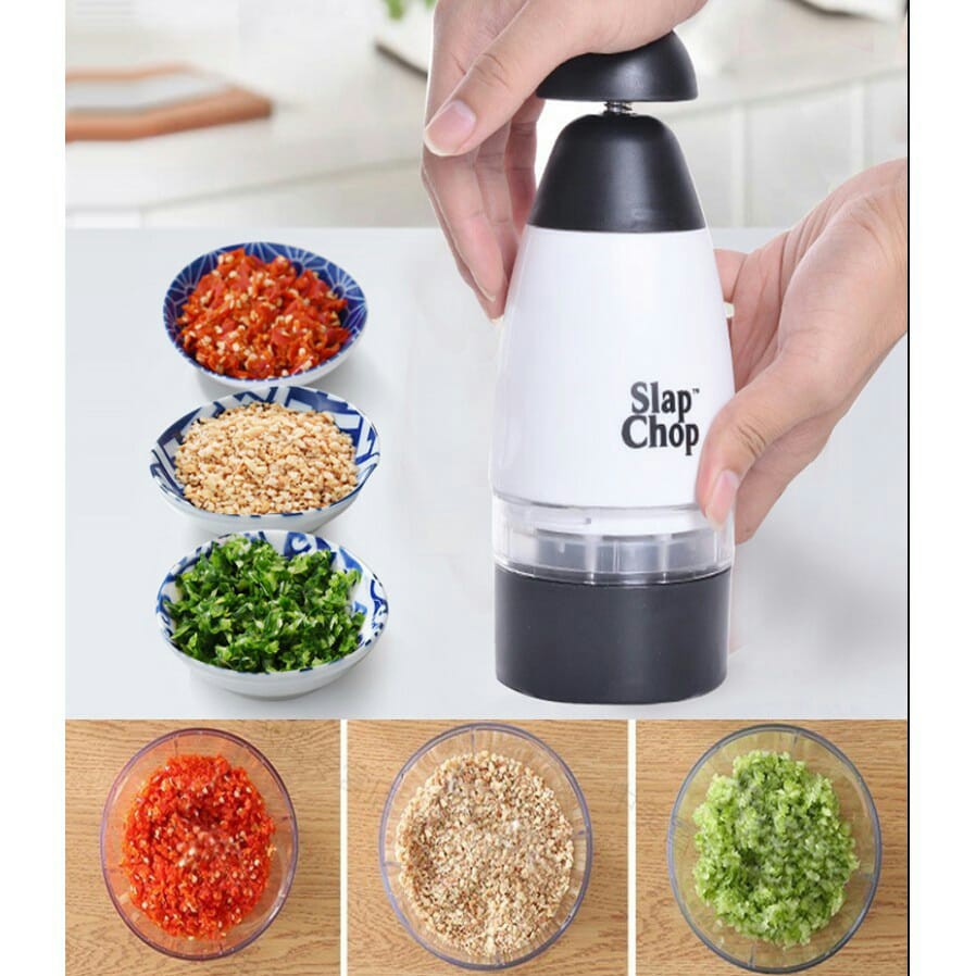 Bộ Dụng Cụ Cắt Thái Rau Củ Đa Năng SLap Chop (Đen)