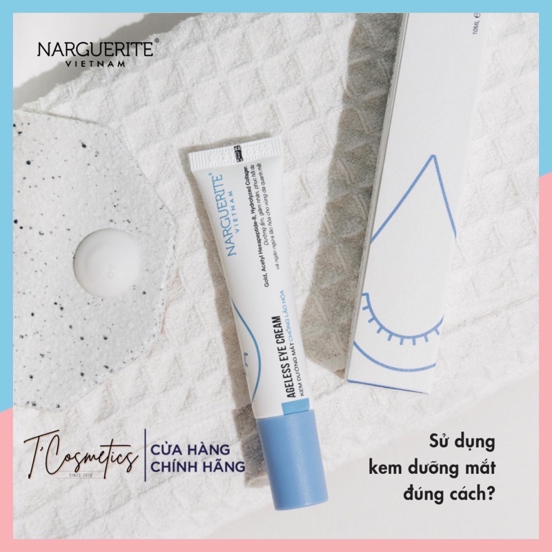 Kem Dưỡng Mắt Ngăn Ngừa Lão Hoá, Giảm Nếp Nhăn Narguerite 10ml